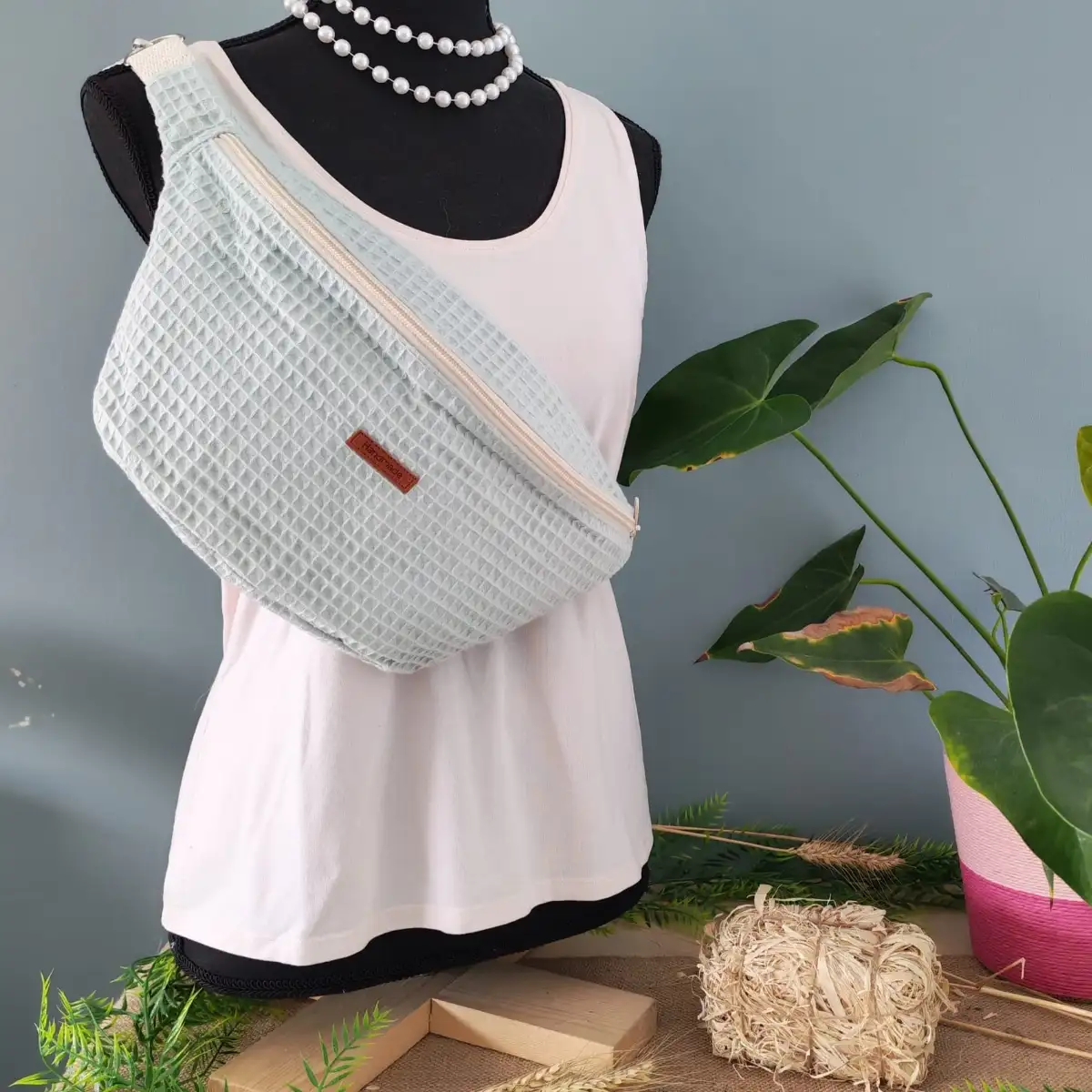 Sac banane XL nid d'abeille