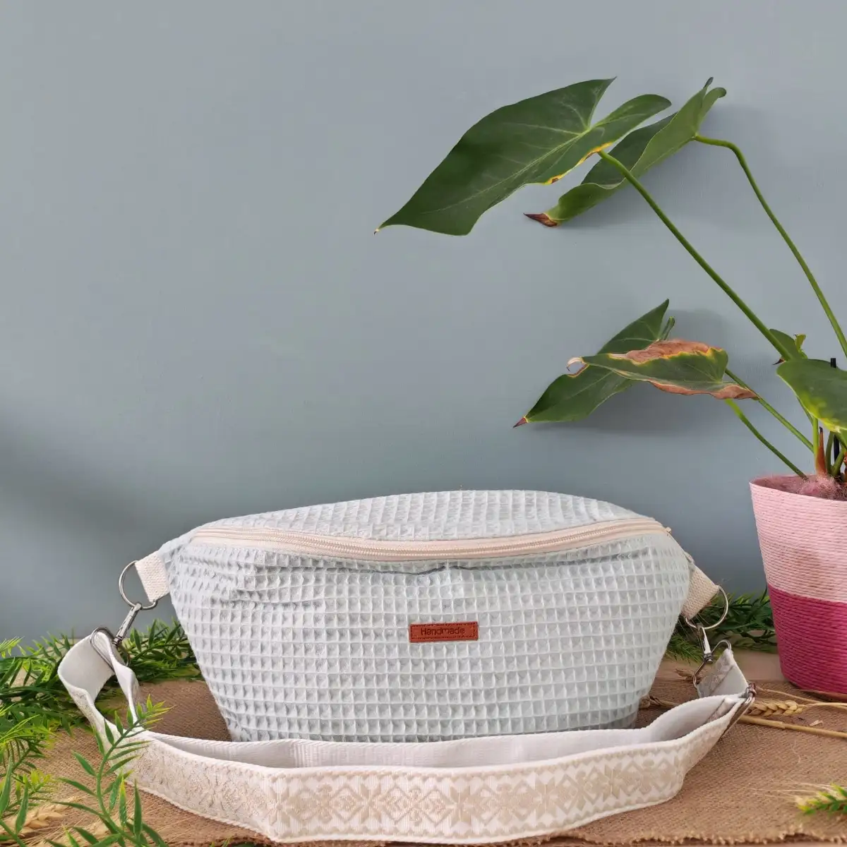 Sac banane XL nid d'abeille