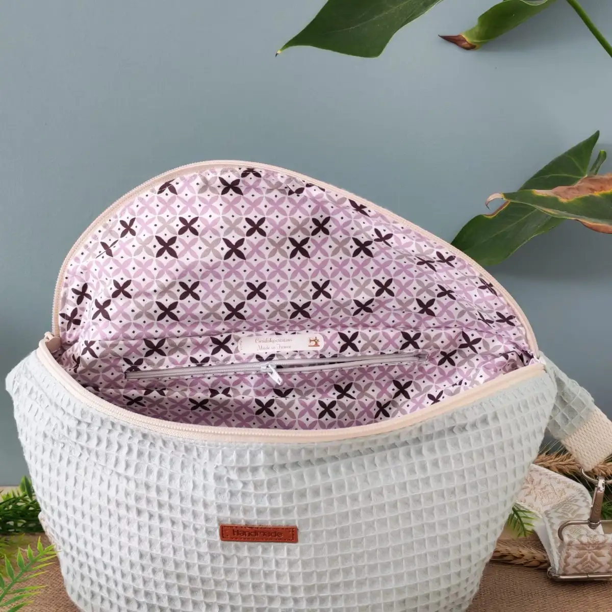 Sac banane XL nid d'abeille